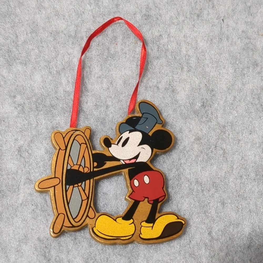 Mickey Mouse Ornaments Lot Of 3